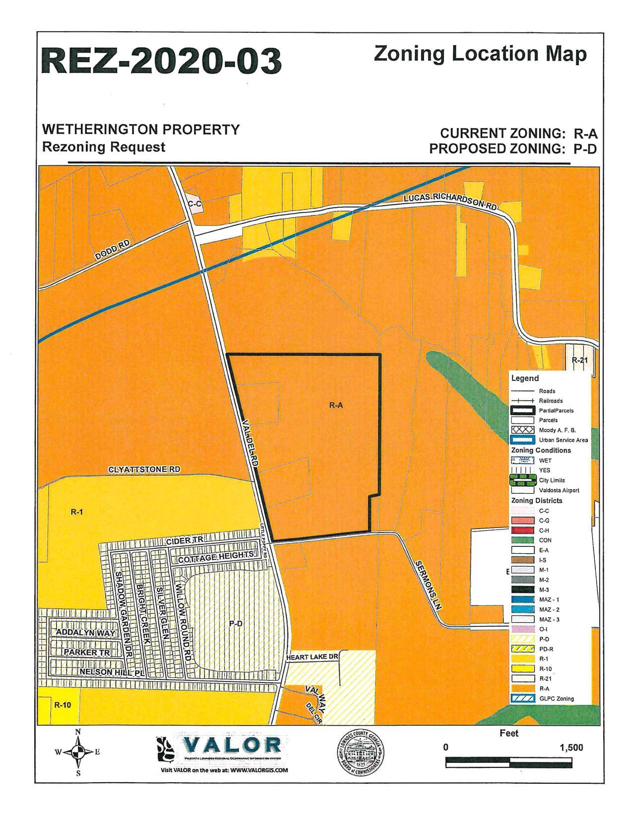 [Zoning Location Map]