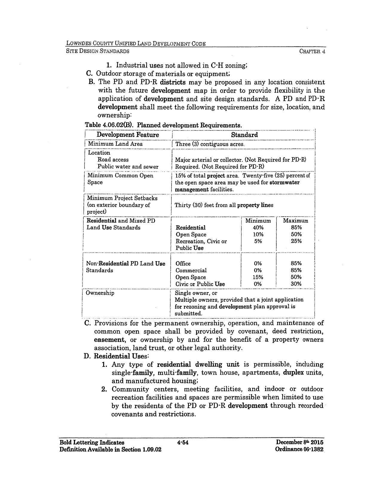 Definition Available in Section 1.09.02 Ordinance 06-1382