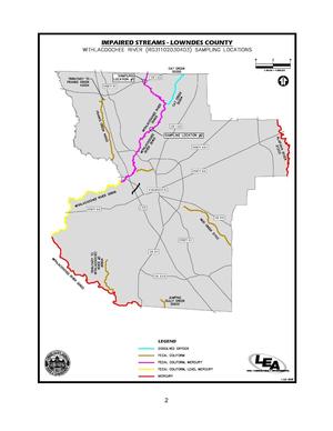 [Map: WITHLACOOCHEE RIVER (R031102030403) SAMPLING LOCATIONS]