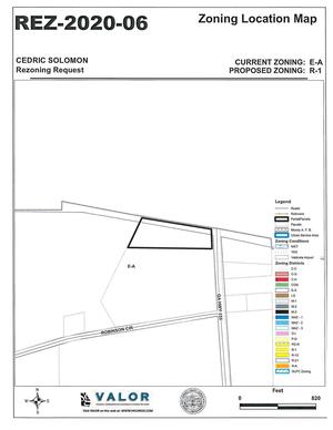 [Zoning Location Map]