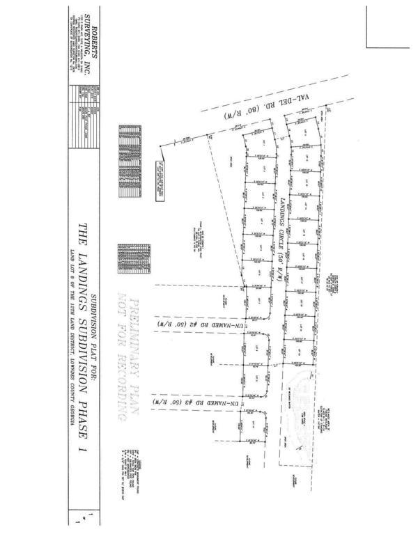 Plat: The Landings Subdivision Phase 1