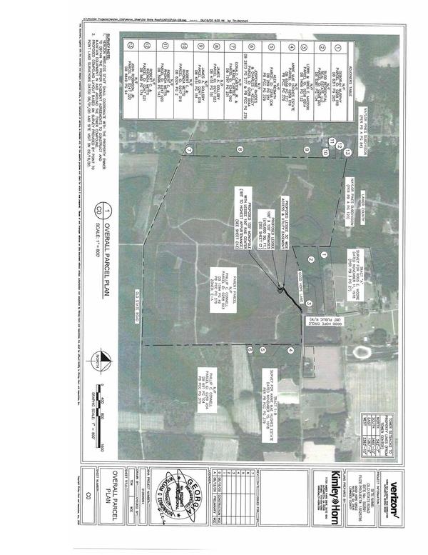Overall Parcel Plan
