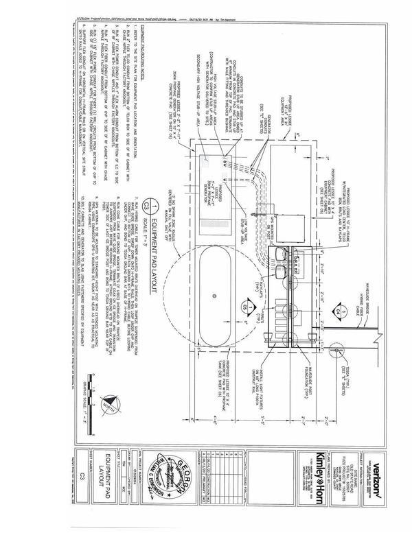 Equipment Pad Layout