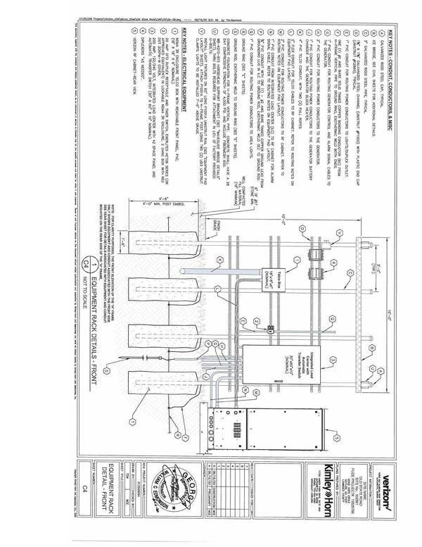 Equipment Rack Details - Front