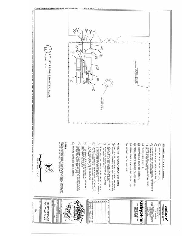 Utility Service Routing Plan