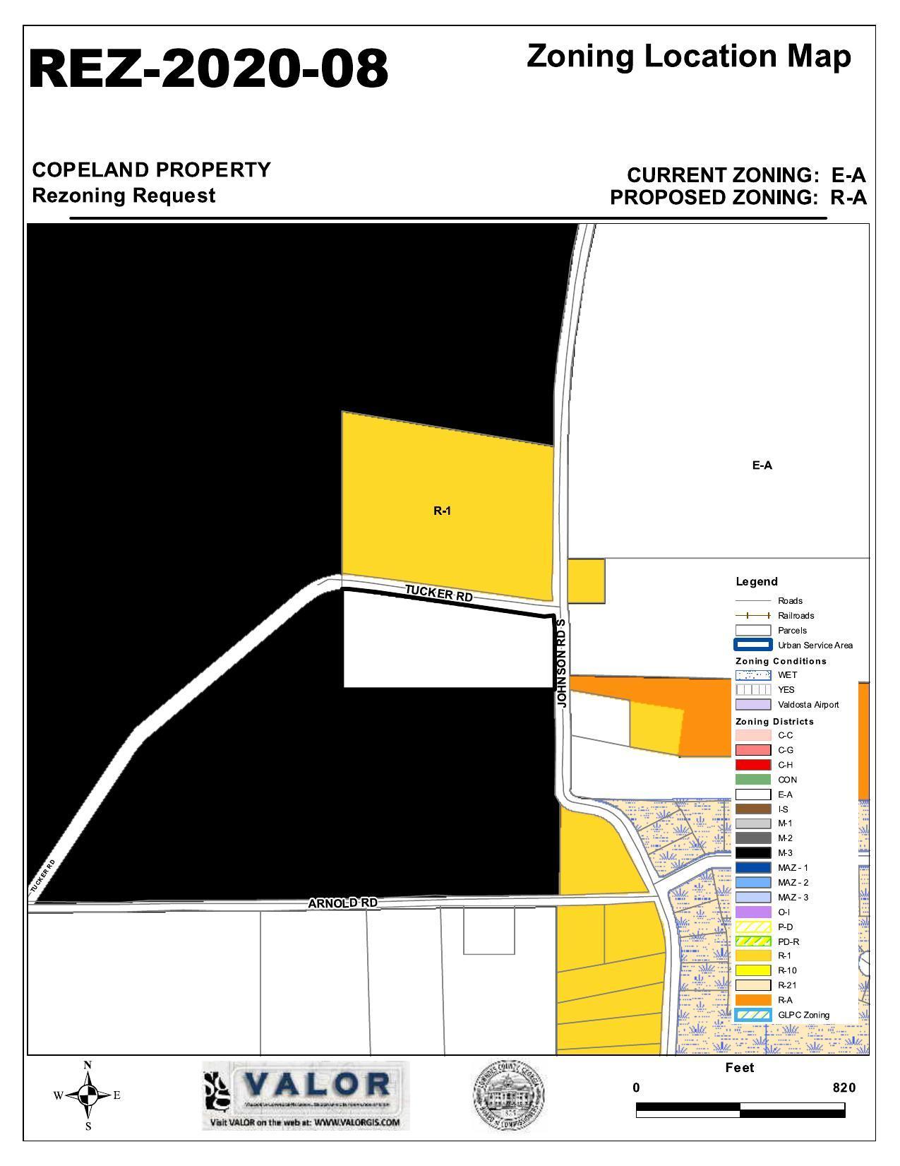 Zoning Location Map