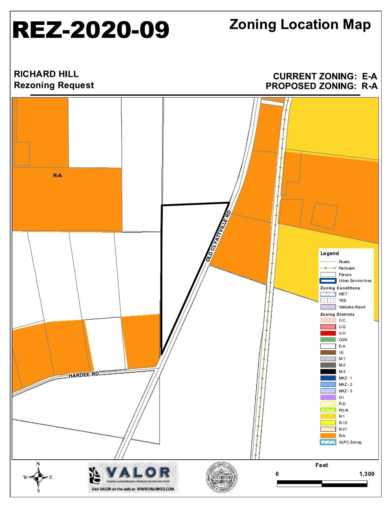 Zoning Location Map
