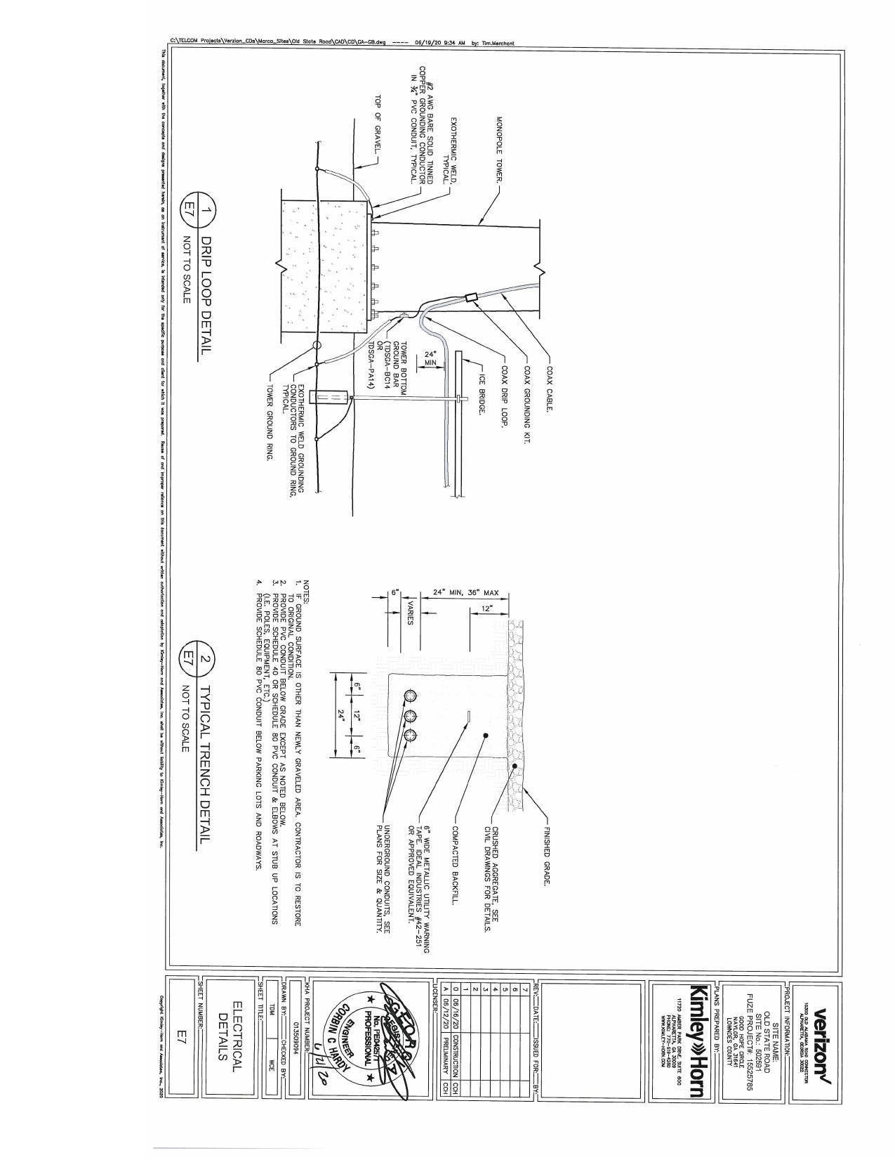 Typical Trench Detail