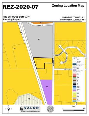 [Zoning Location Map]