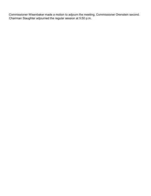 [Adjournment]