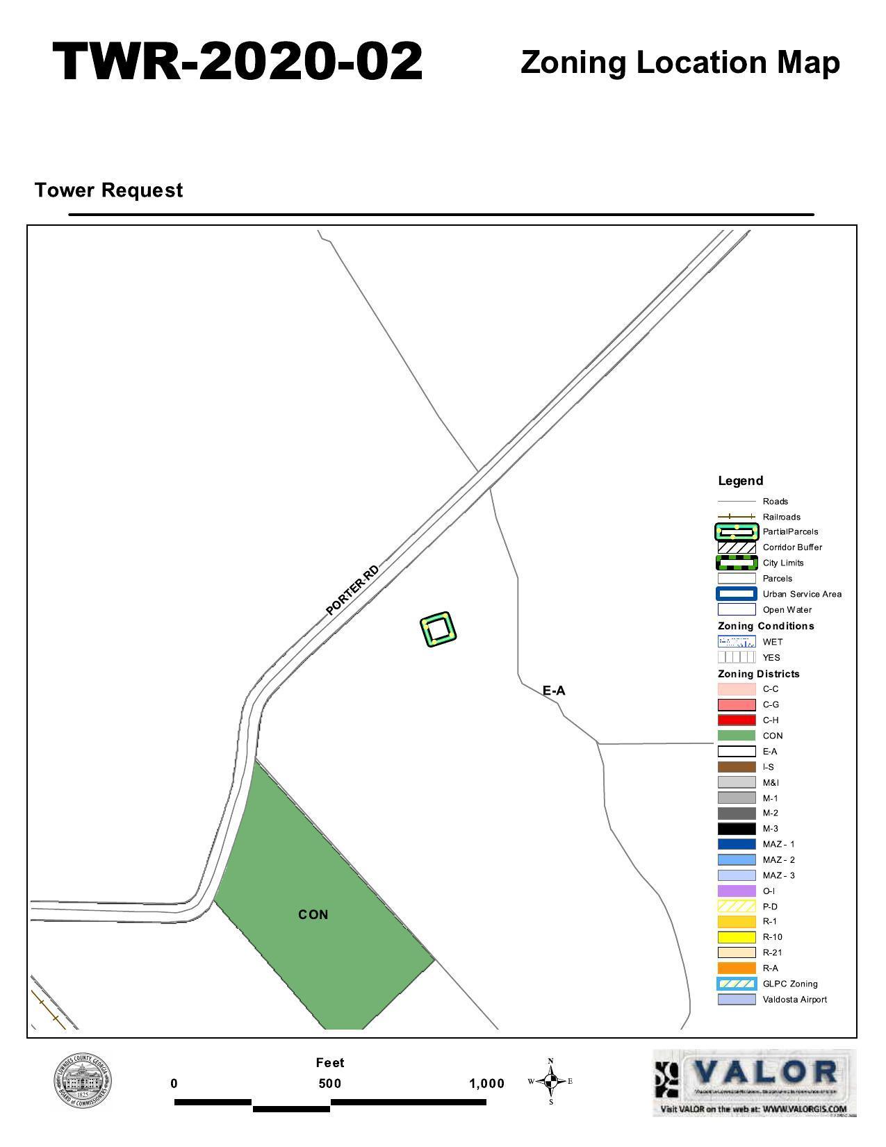 Zoning Location Map