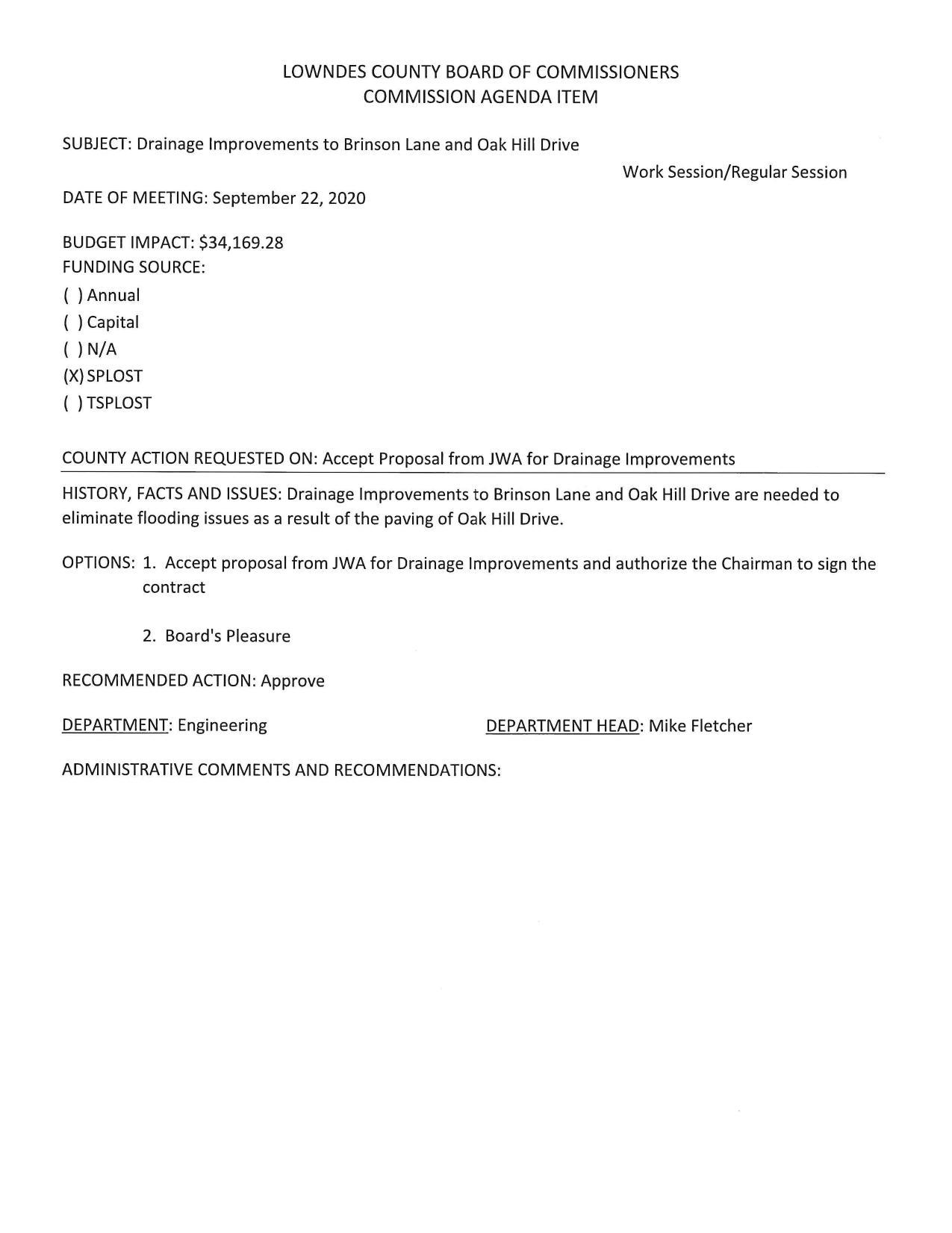 BUDGET IMPACT: $34,169.28