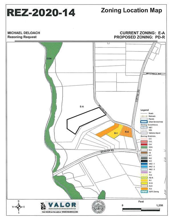 Zoning Location Map