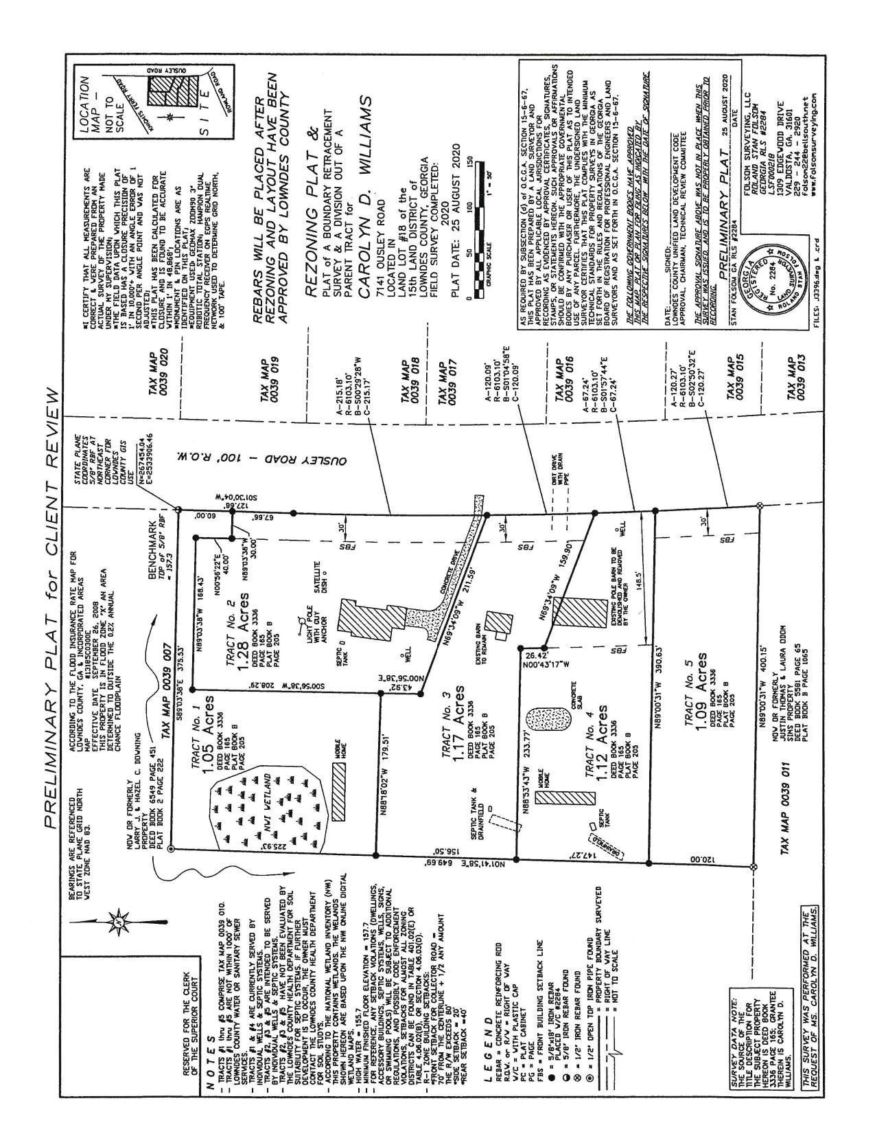 Rezoning Plat