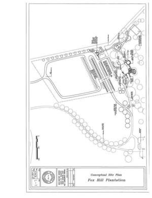 [Conceptual Site Plan: Fox Hill Plantation]