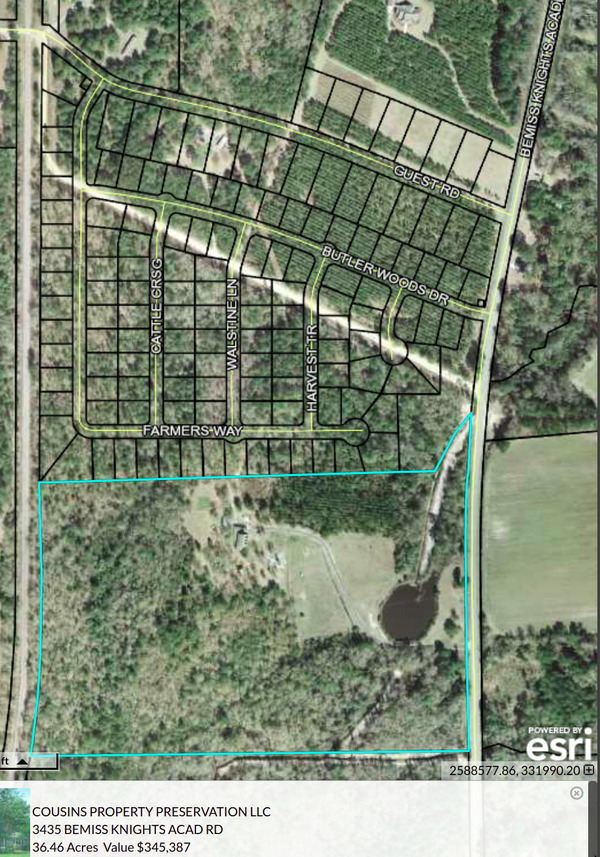 Map: REZ-2020-19 Trillium Creek 3435 Bemiss Knights Academy (0146B 099)