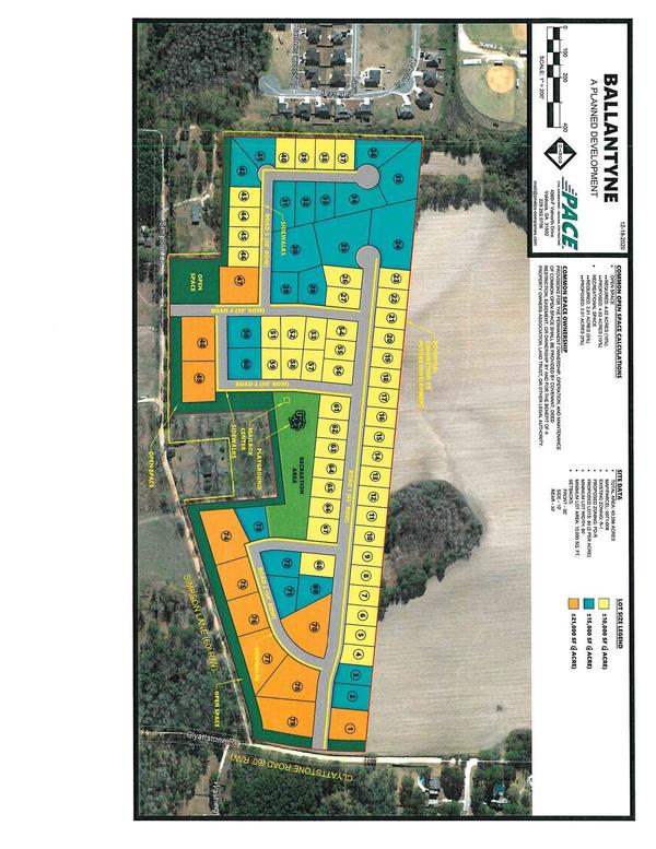 Site Plan, color, annotated