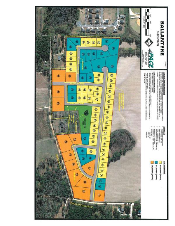 Map: more lots, less green space