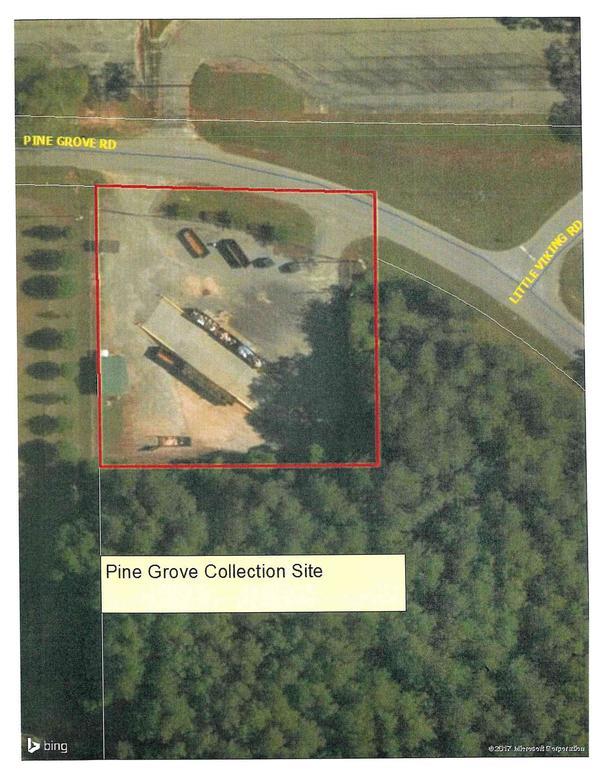 Aerial photograph: Pine Grove Road Collection Center