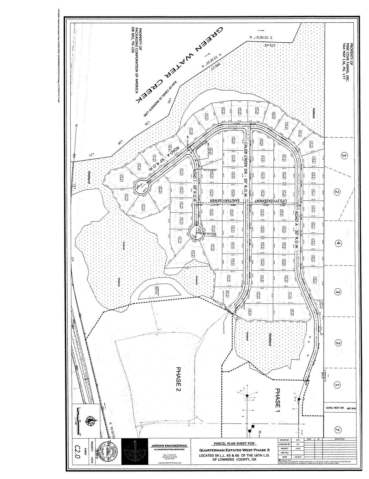 Parcel Plan Sheet