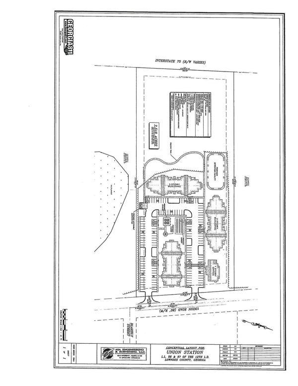 [Conceptual Layout for Union Station on Union Road]