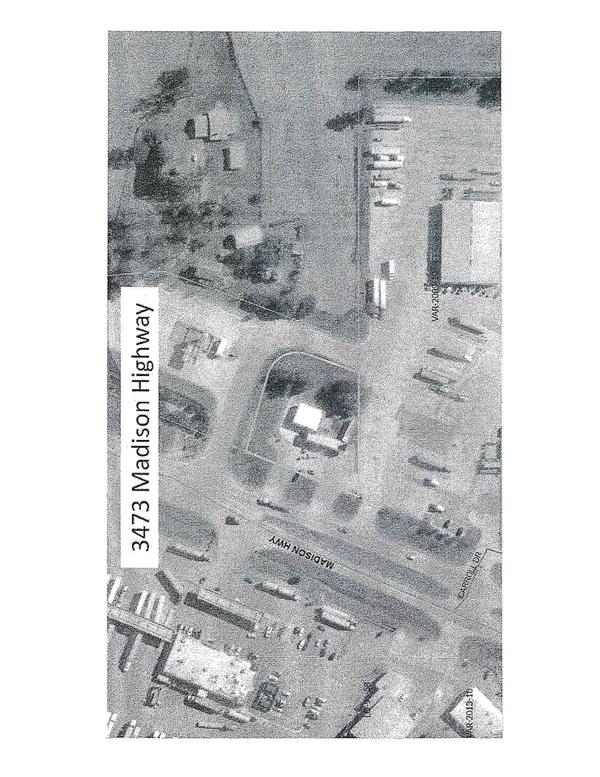 Aerial map, 3473 Madison Highway