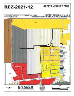 [Zoning Location Map]