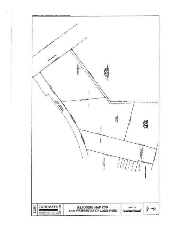 Rezoning map for: LAR Properties of Lake Park