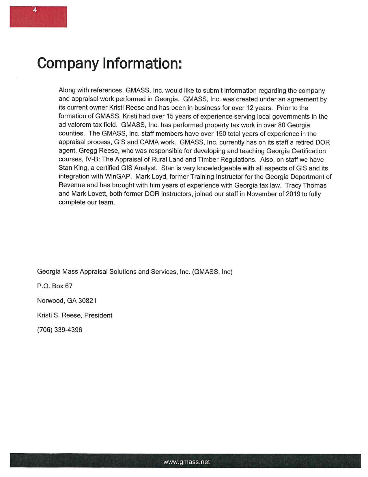 Company Information