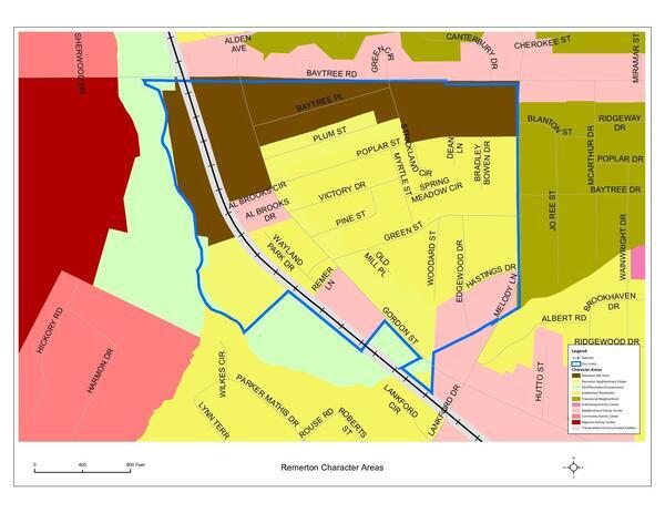 [Remerton Character Area Map, courtesy Elizabeth Backe, SGRC]