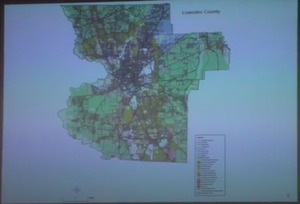 [Map: Lowndes County Character Area]