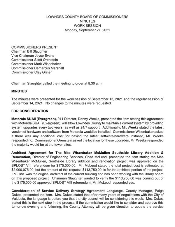 [Motorola SUAII (Evergreen), 911 Director, Danny Weeks, presented the item stating this agreement]