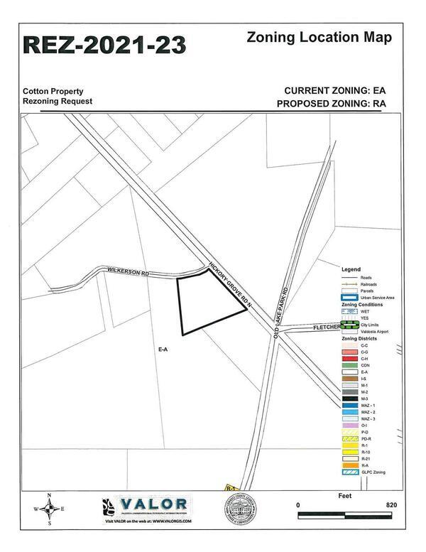 Zoning Location Map