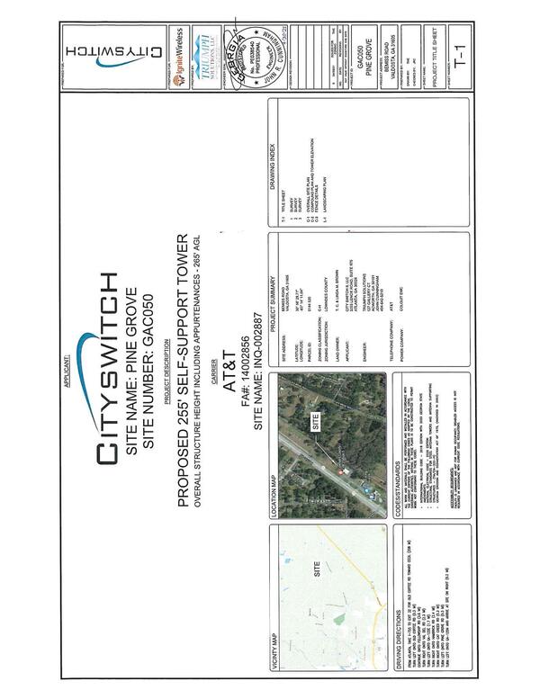 AT&T Site Location Map, Site Name: INQ-002887