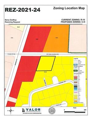 [Zoning Location Map]