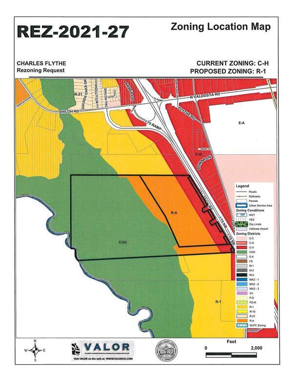 Zoning Location Map