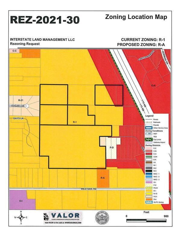 Zoning Location Map