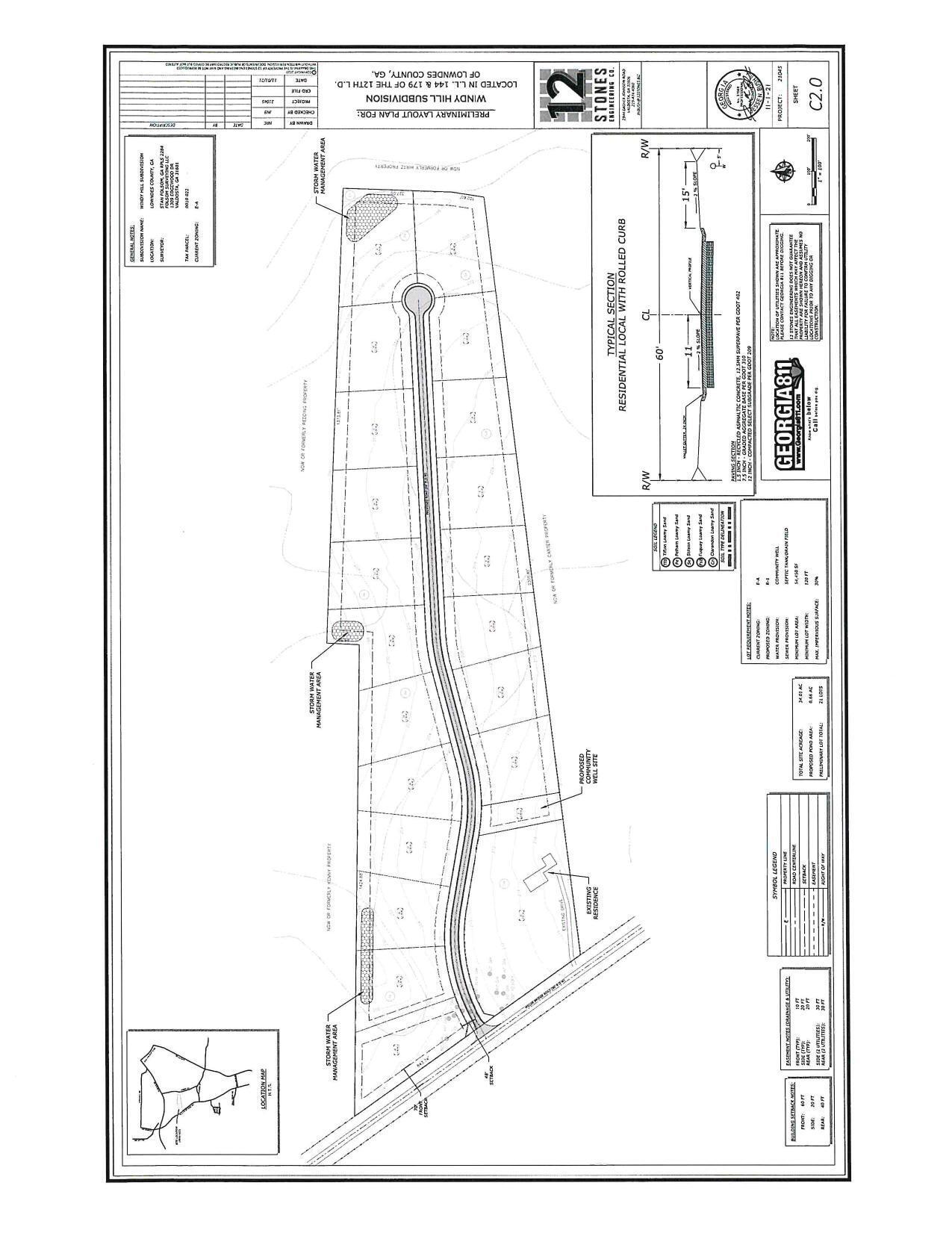 Preliminary Layout Plan