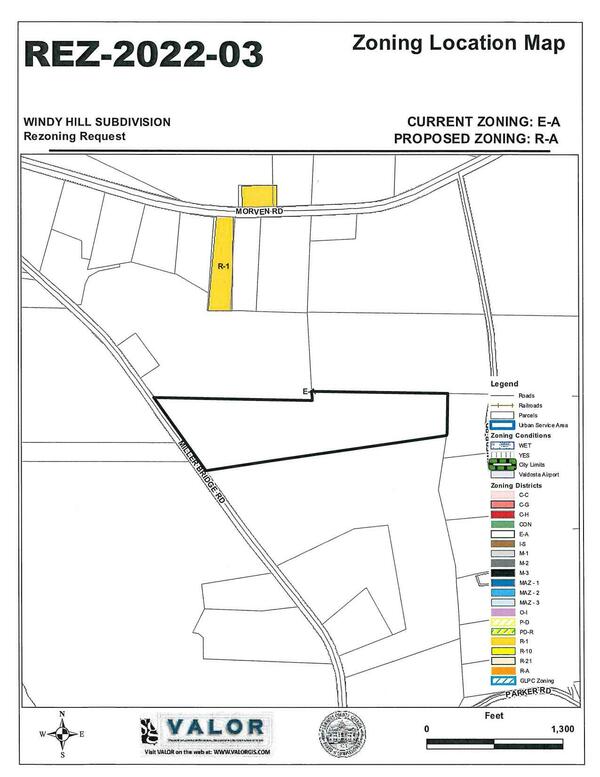 Zoning Location Map