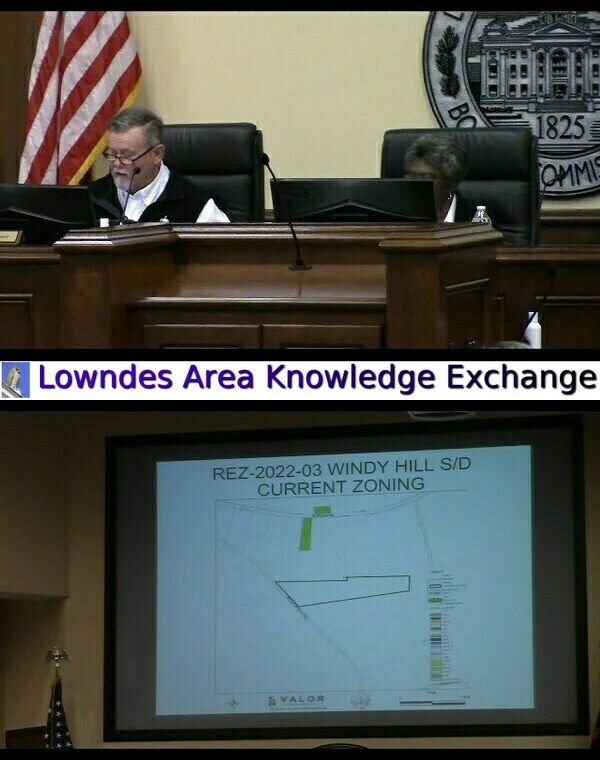 [Chairman and Miller Bridge Road rezoning]