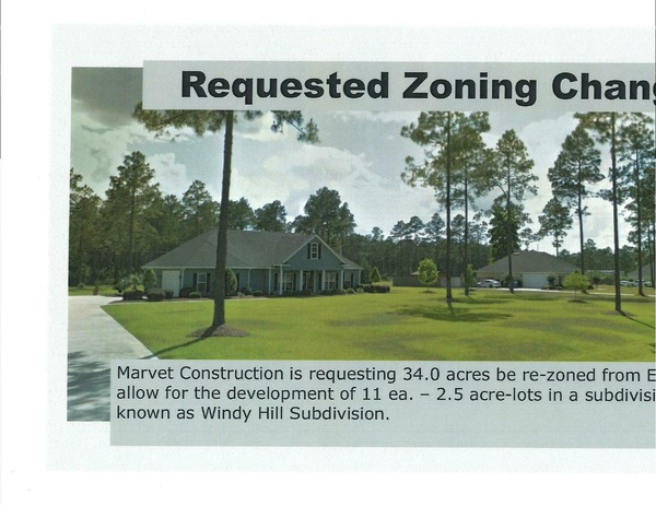 Requested Zoning Change