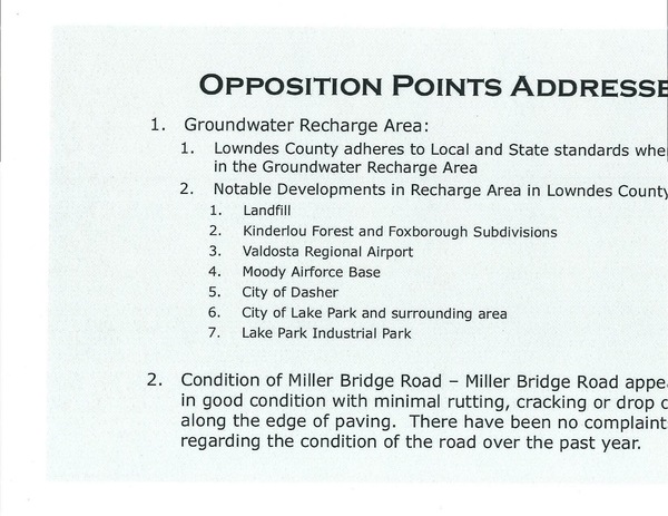OPPOSITION POINTS ADDRESSED (1 of 3)