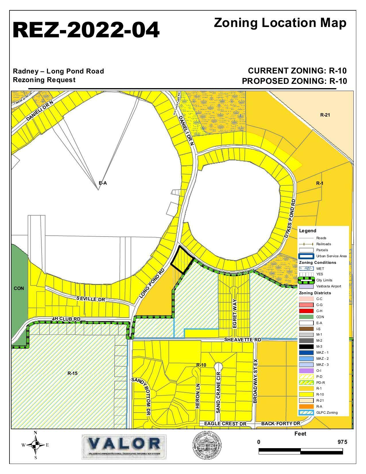 Zoning Location Map