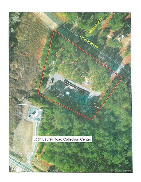 Aerial Map: Loch Laurel Road Collection Center