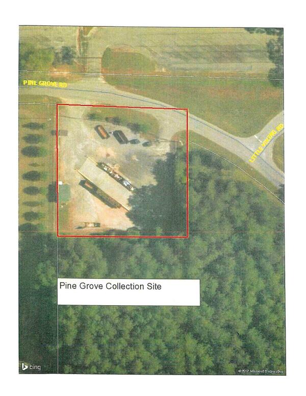 Aerial Map: Pine Grove Collection Site
