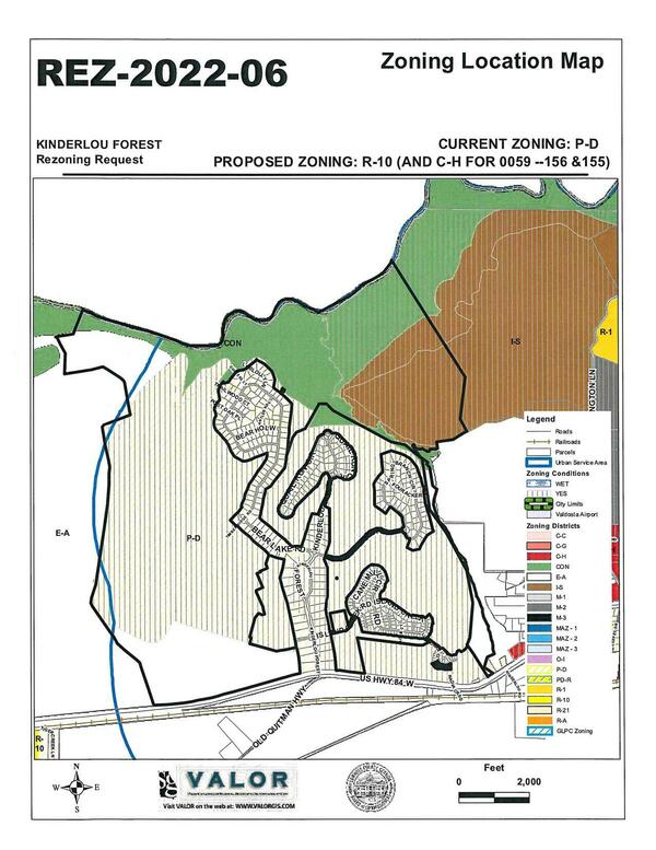 Zoning Location Map