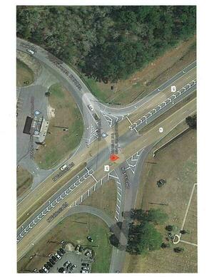 [Map: Aerial of Val Del Road at North Valdosta Road]
