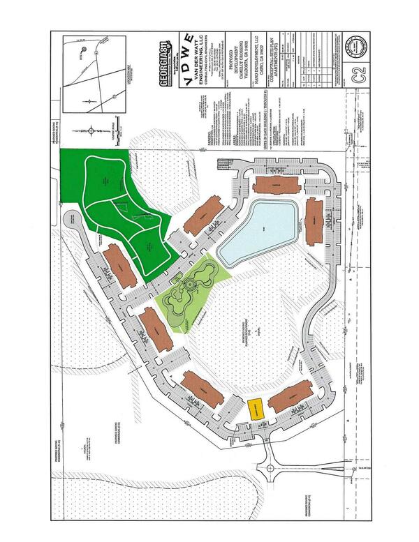 Conceptual Site Plan Apartments (PD)