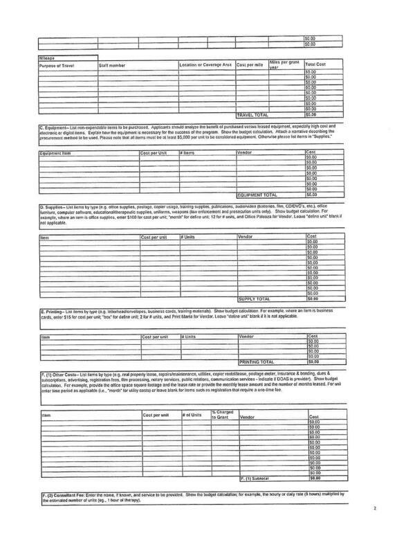 calculation. For example, provide the office space square footage and the lease rate or provide the monthly tease amount and the number of months leased. For unl