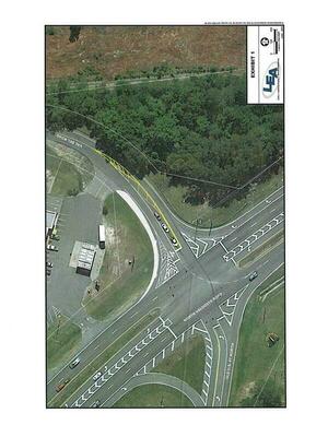 [Appendix A: Map of proposed turn lanes]